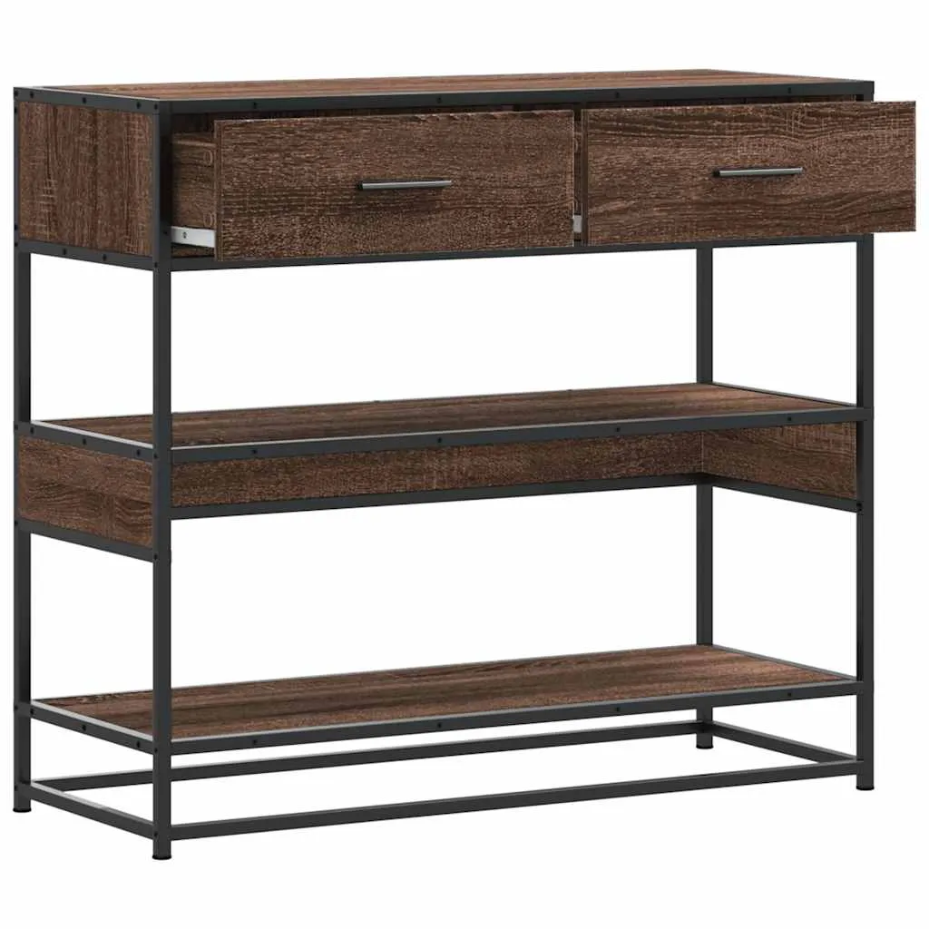 stolik-konsolowy-brazowy-dab-90x35x80-cm-stan-nowy
