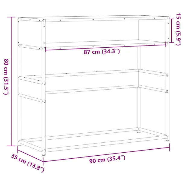 stolik-konsolowy-dab-sonoma-90x35x80-cm-glebokosc-mebla-1-cm
