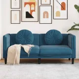 sofa-2-osobowa-z-poduszkami-niebieska-aksamit-stan-nowy