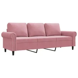 sofa-3-osobowa-rozowa-180-cm-obita-aksamitem