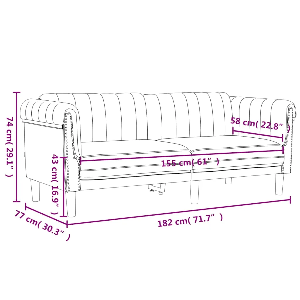 sofa-dwuosobowa-czarna-aksamit-stan-nowy
