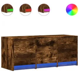szafka-pod-tv-z-led-przydymiony-dab-97x34x40-cm