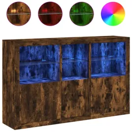 szafka-z-oswietleniem-led-przydymiony-dab-162x37x100-cm