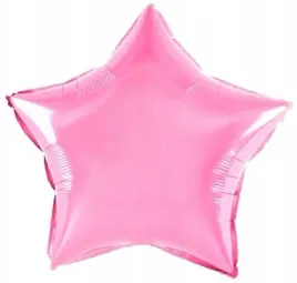 balon-foliowy-gwiazda-jasno-rozowa-25-cm-gwiazdka