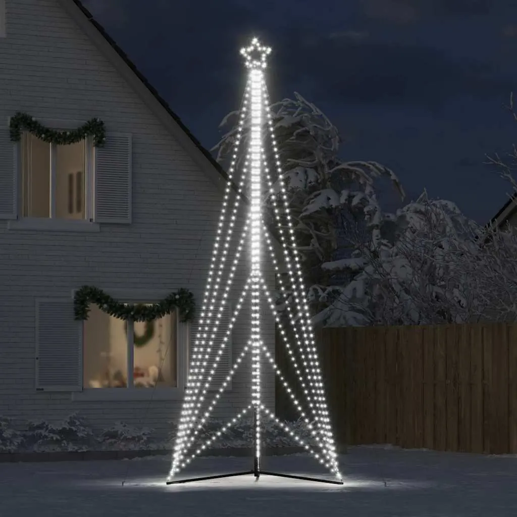 choinka-led-861-led-zimna-biel-478-cm-stan-nowy