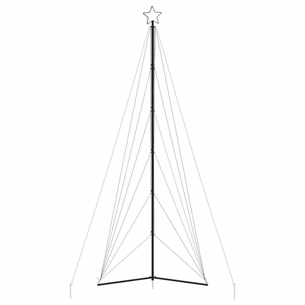 choinka-led-861-led-zimna-biel-478-cm-stan-nowy