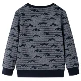 bluza-dziecieca-granatowy-melanz-104-stan-nowy
