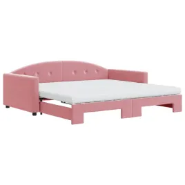 sofa-rozsuwana-z-materacami-rozowa-100x200-cm-aksamit