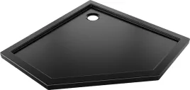 mexen-flow-brodzik-pieciokatny-slim-90x90-cm-czarny-mat-akrylowy