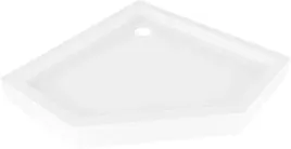 mexen-flow-brodzik-pieciokatny-100x100-cm-bialy-polysk-akrylowy