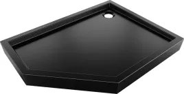 mexen-flow-brodzik-pieciokatny-czarny-mat-prawy-100x80-cm-akryl