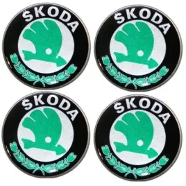 naklejki-na-kolpaki-emblemat-skoda-45mm-sil-ziel