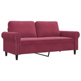 sofa-2-osobowa-winna-czerwien-140-cm-tapicerowana-aksamitem