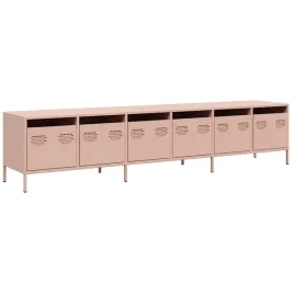 szafka-rtv-rozowa-202x39x435-cm-stal-walcowana-na-zimno