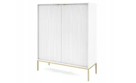 biala-komoda-104-cm-neli-pk-zlote-nozki
