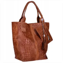 borse-in-pelle-torebka-shopper-skorzana-skora-naturalna-krokodyl-camel