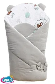 Zdjęcie produktu Becik /rożek Bear velvet Nature&Flowers collection Bambi leafs brown
