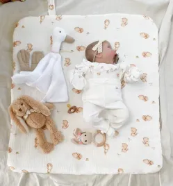 4w1-rozek-otulacz-kolderkamata-z-wypelnieniem-muslin-baby-bunnies