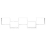 polka-scienna-kostka-5-przegrodami-biala-kolor-mebla-wielokolorowy