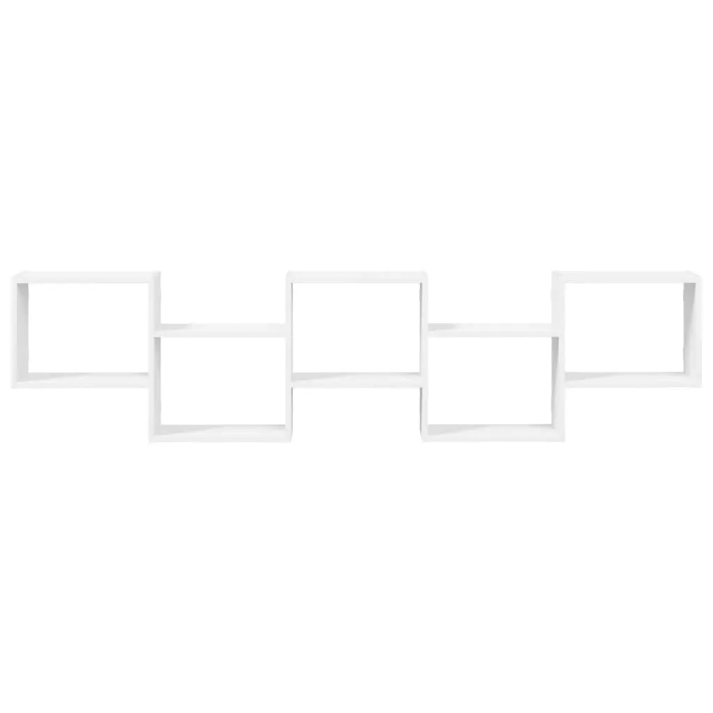 polka-scienna-kostka-5-przegrodami-biala