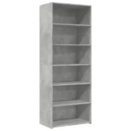 witryna-szarosc-betonu-70x41x185-cm-material-drewnopochodny