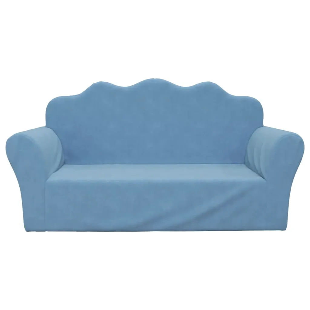 2-os-sofa-dla-dzieci-niebieska-miekki-plusz-stan-nowy