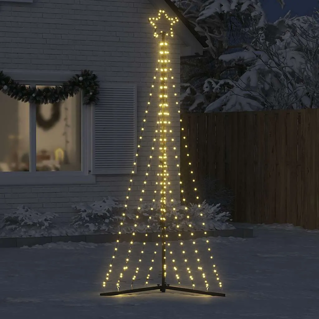 choinka-led-447-leds-ciepla-biel-249-cm-stan-nowy