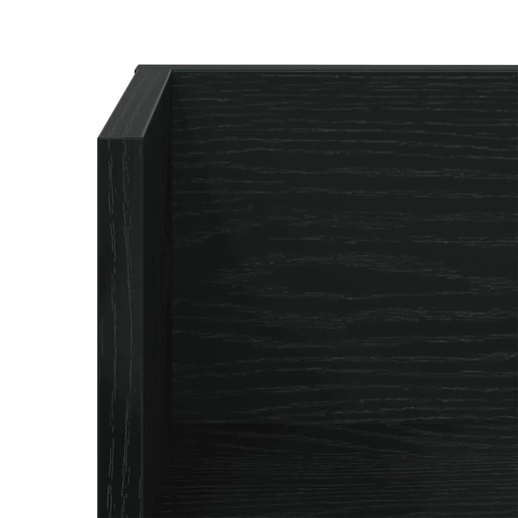 polki-scienne-2-szt-czarny-100x165x165-cm-stan-nowy