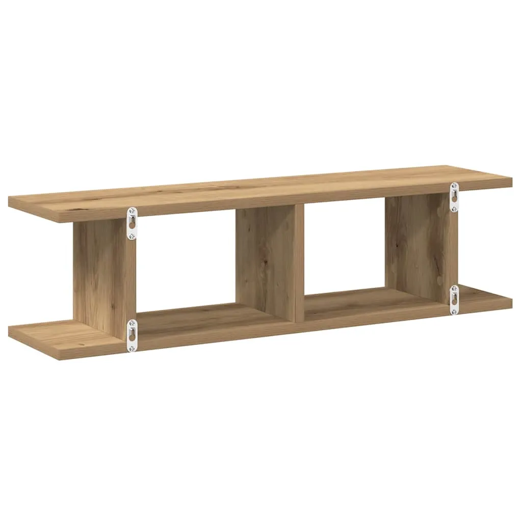 polki-scienne-2-szt-dab-artisan-75x18x20-cm-stan-nowy