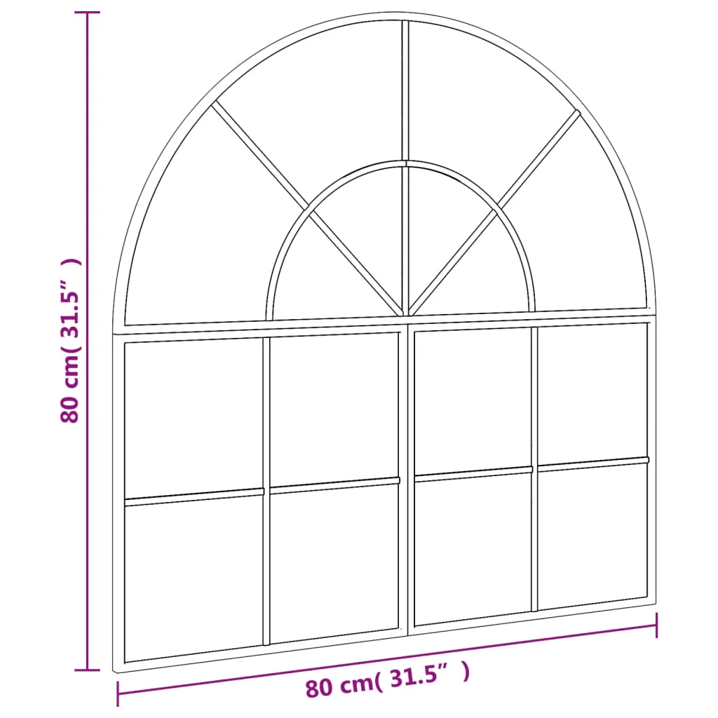 lustro-scienne-czarne-80x80-cm-zakonczone-lukiem-zelazo-stan-nowy