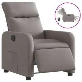 elektryczny-fotel-rozkladany-kolor-taupe-obity-tkanina