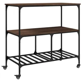 wozek-kuchenny-brazowy-dab-100x50x95-cm