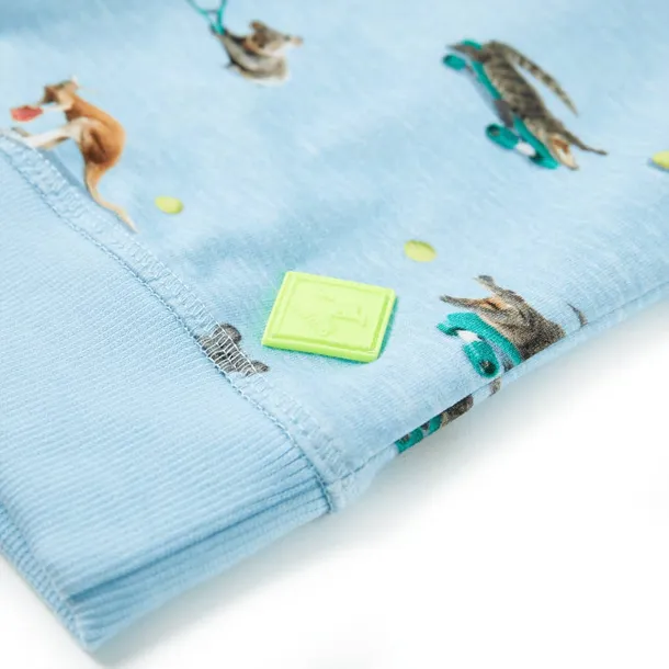 bluza-dziecieca-jasnoniebieski-melanz-128-marka-vidaxl