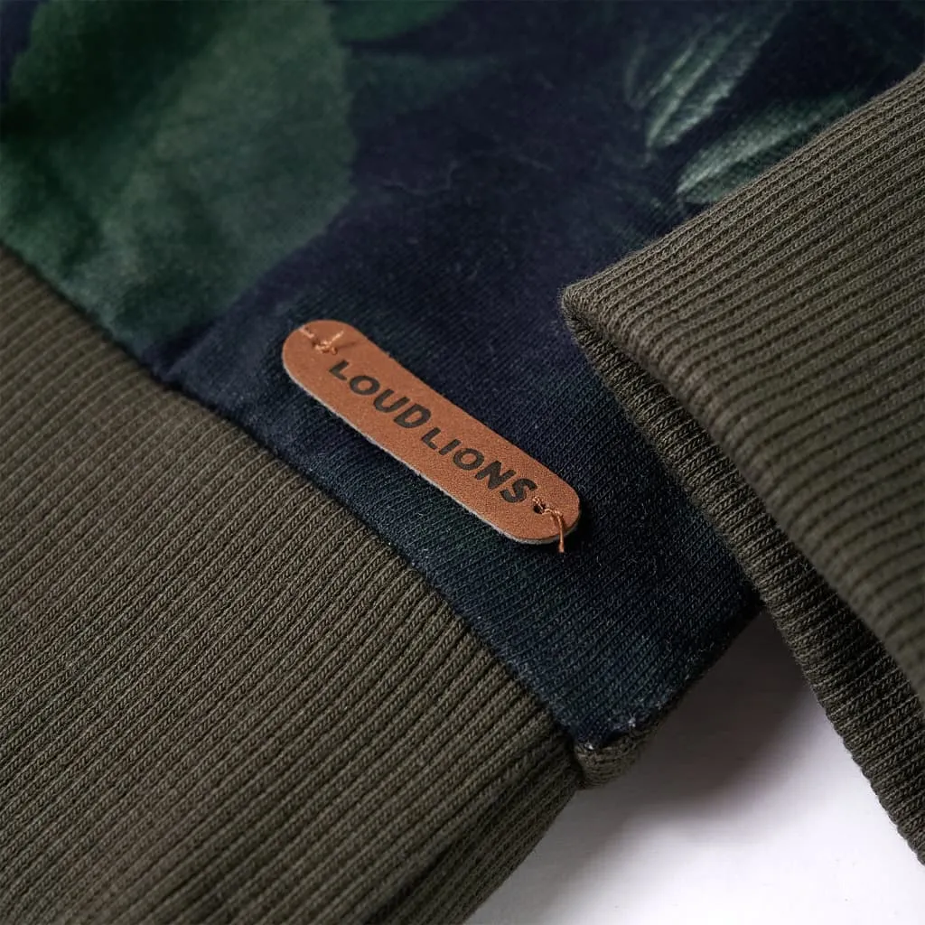 bluza-dziecieca-khaki-128-stan-nowy