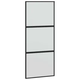 drzwi-przesuwne-czarne-90x205-cm-szklo-hartowane-aluminium