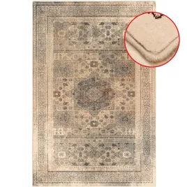 dywan-welniany-do-salonu-modny-elegancki-wzor-omega-mamluk-krem-200x300