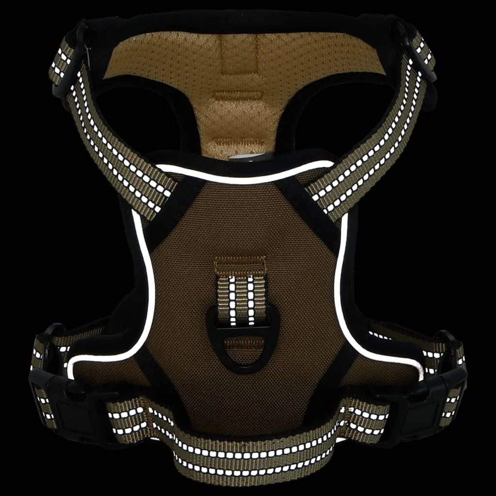 szelki-dla-psa-regulowane-brazowe-l