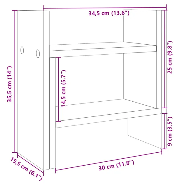 organizer-na-biurko-bialy-345x155x355-cm-kolekcja-848052
