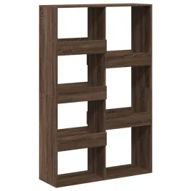 regal-brazowy-dab-100x33x1555-cm-material-drewnopochodny
