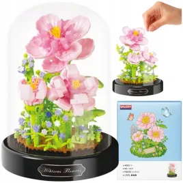 kwiat-hibiskus-rozowy-w-kloszu-543el-klocki-konstrukcyjne-dekoracja-prezent