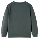 bluza-dziecieca-ciemne-khaki-140-stan-nowy