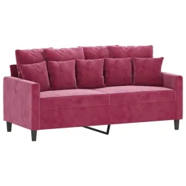 sofa-2-osobowa-winna-czerwien-140-cm-tapicerowana-aksamitem