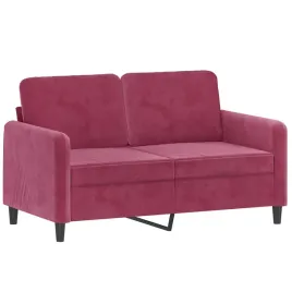 sofa-2-osobowa-winna-czerwien-120-cm-tapicerowana-aksamitem