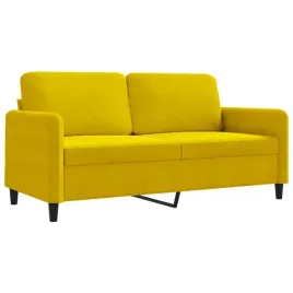 sofa-2-osobowa-zolta-140-cm-tapicerowana-aksamitem
