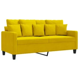 sofa-2-osobowa-zolta-140-cm-tapicerowana-aksamitem