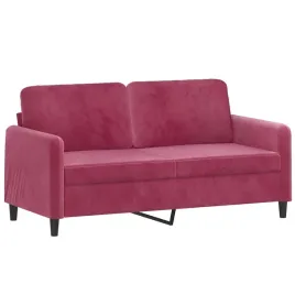 sofa-2-osobowa-winna-czerwien-140-cm-tapicerowana-aksamitem