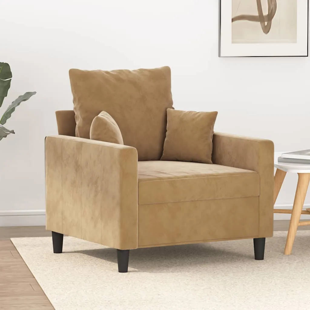 fotel-brazowy-60-cm-obity-aksamitem