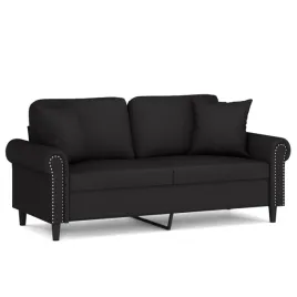 2-osobowa-sofa-z-poduszkami-czarna-140-cm-aksamit