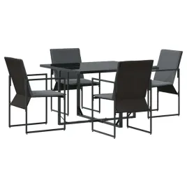 zestaw-do-jadalni-w-ogrodzie-5-pcs-czarny-stal