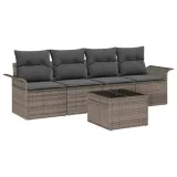 zestaw-sof-na-ogrod-5-pcs-szary-polirattan